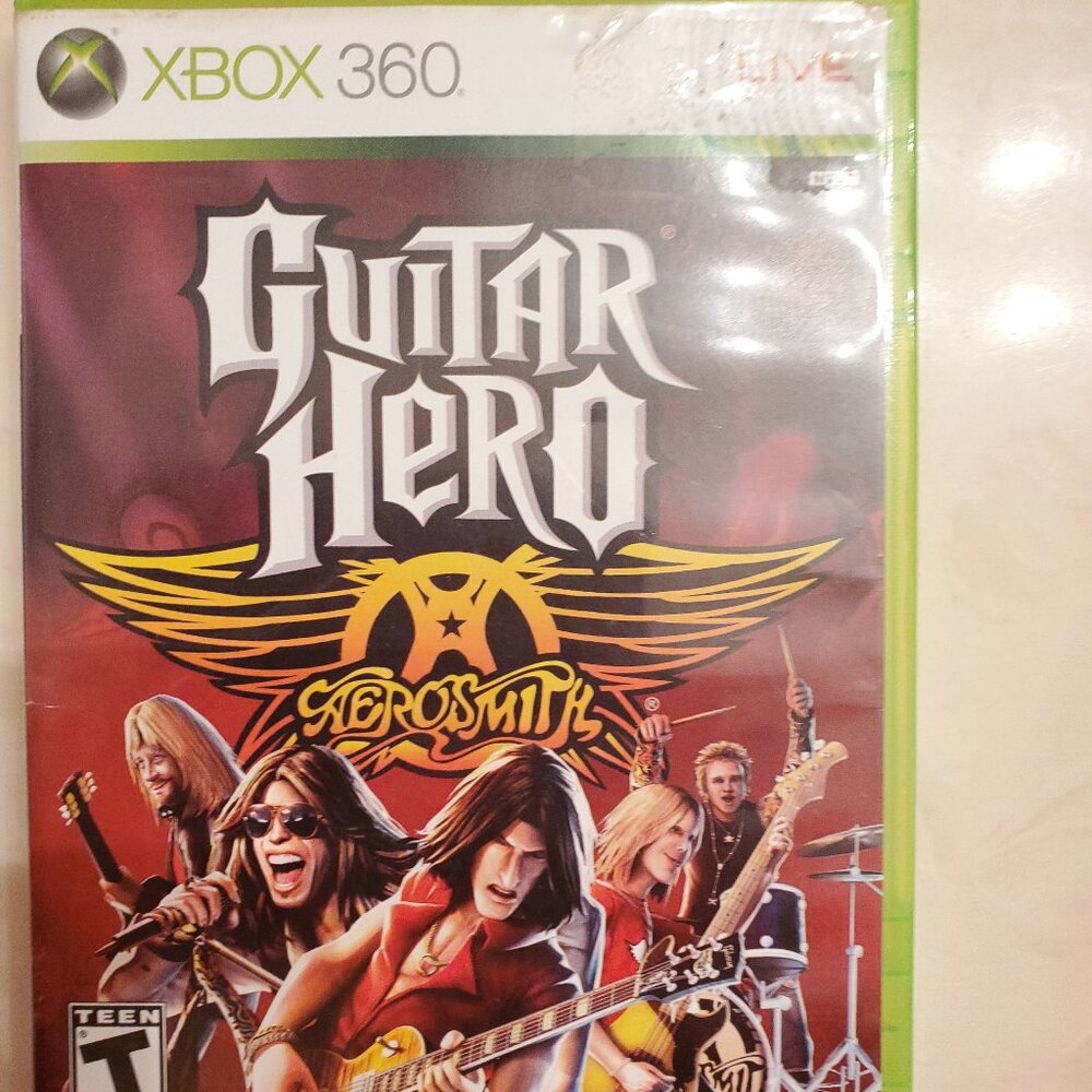 Guitar Hero Aerosmith Xbox game - Used